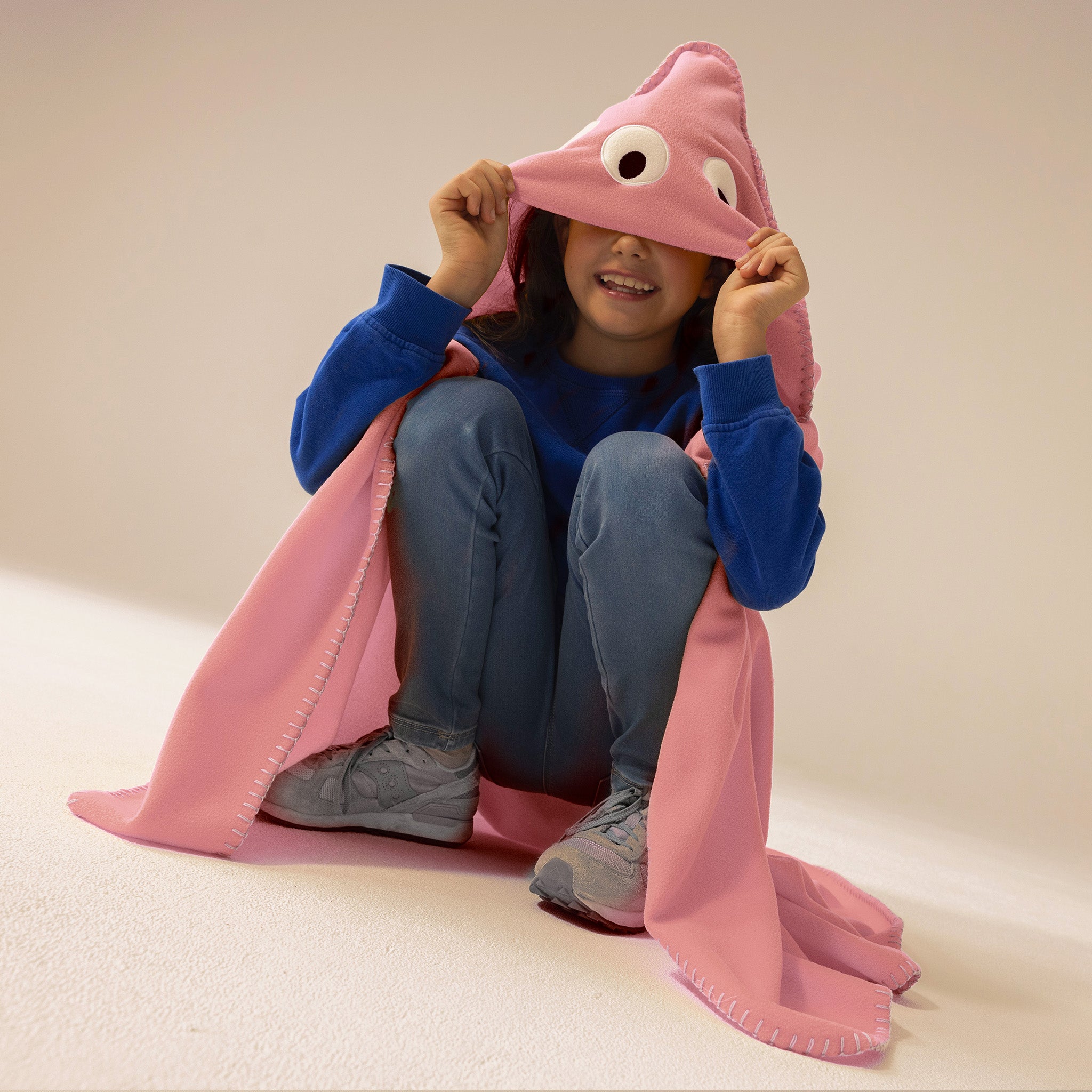 Poncho "Boo" – Dusty Rose