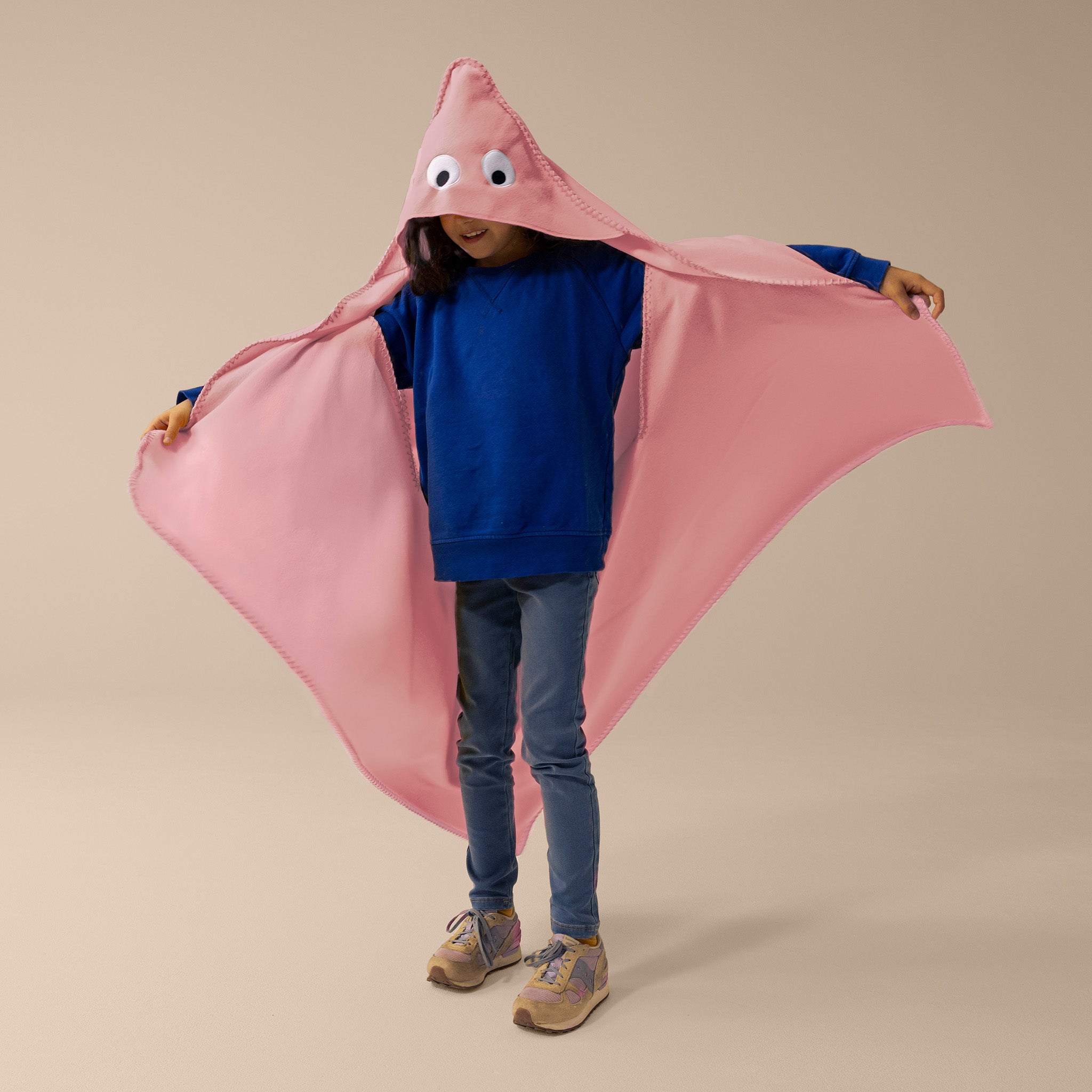 Poncho "Boo" – Dusty Rose