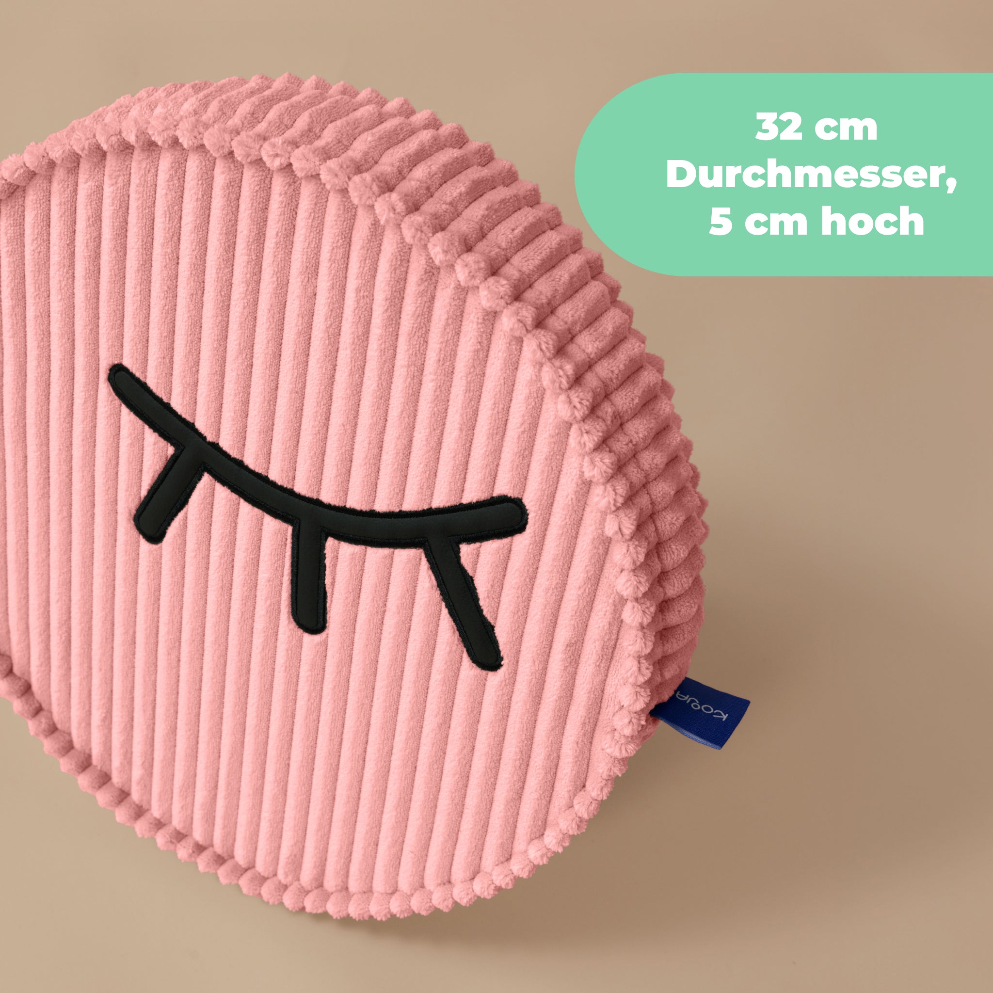 Kissen "Luna" – Dusty Rose