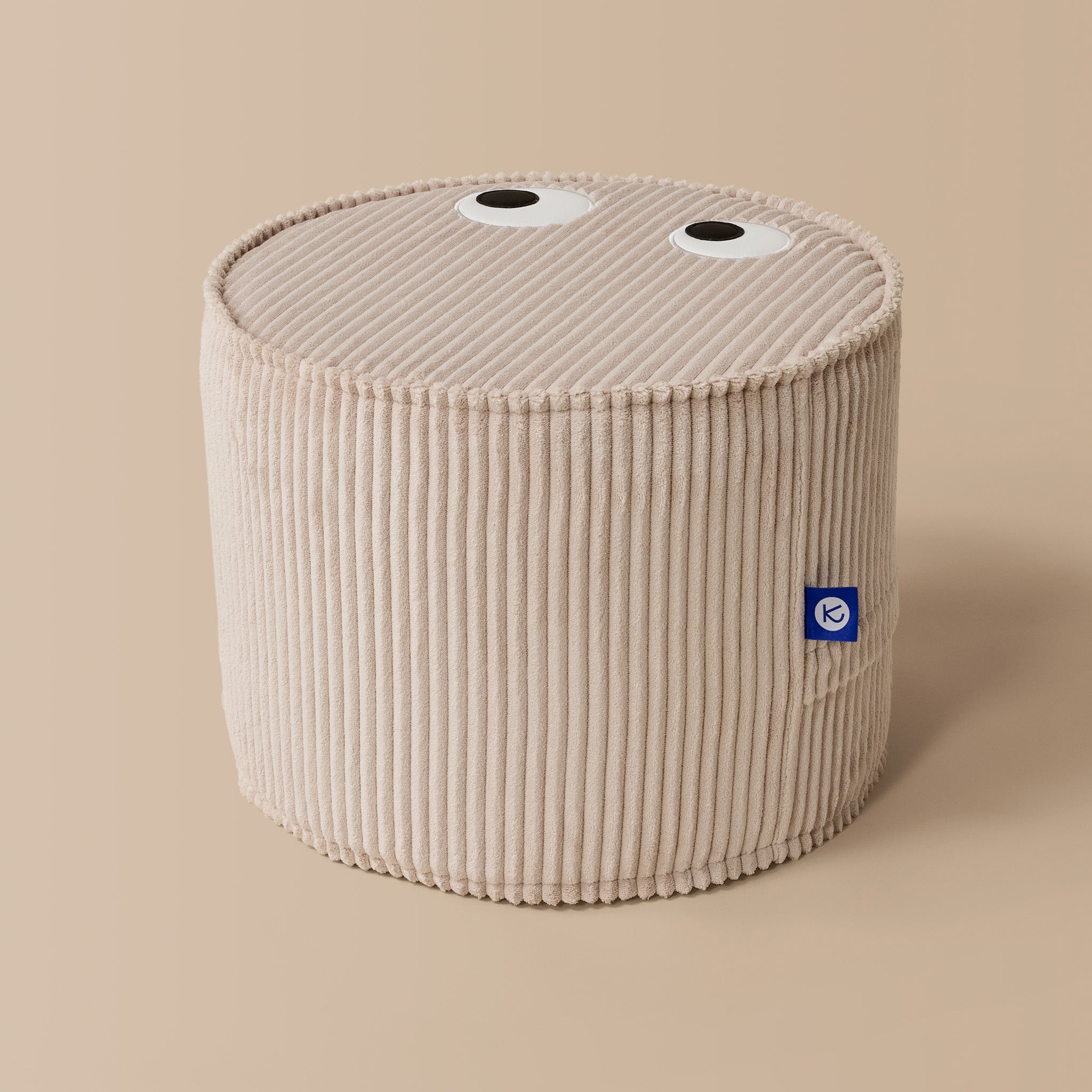 Pouf "Mike" – Almond Milk