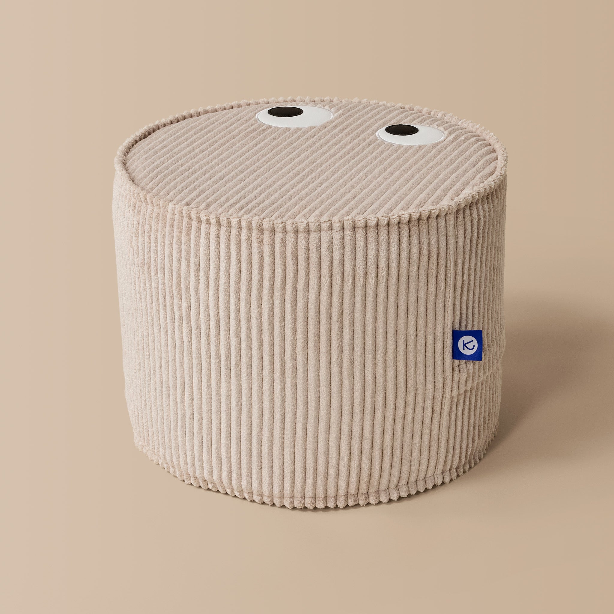 Pouf "Mike" – Almond Milk