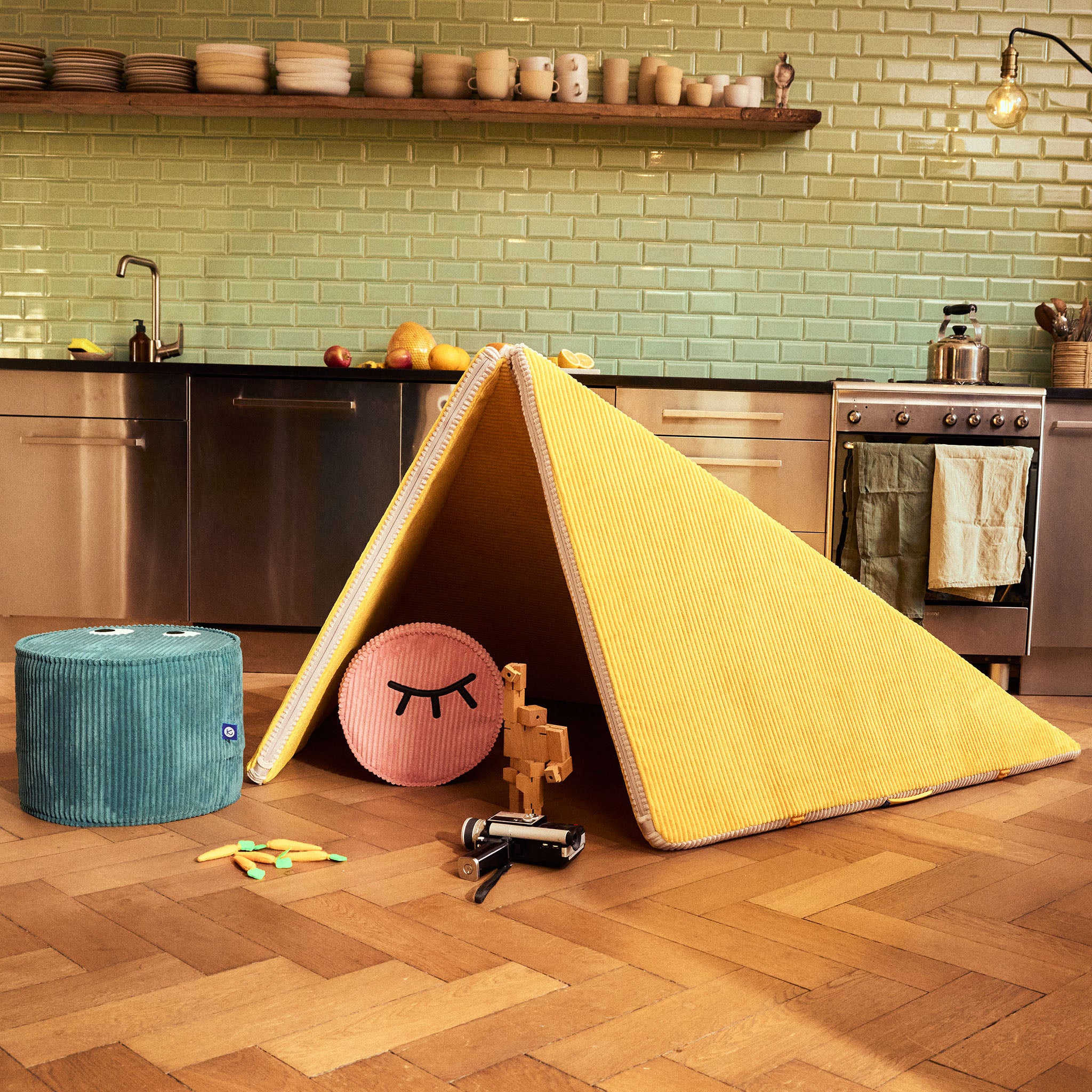 Pouf "Mike" – Pinewater Green