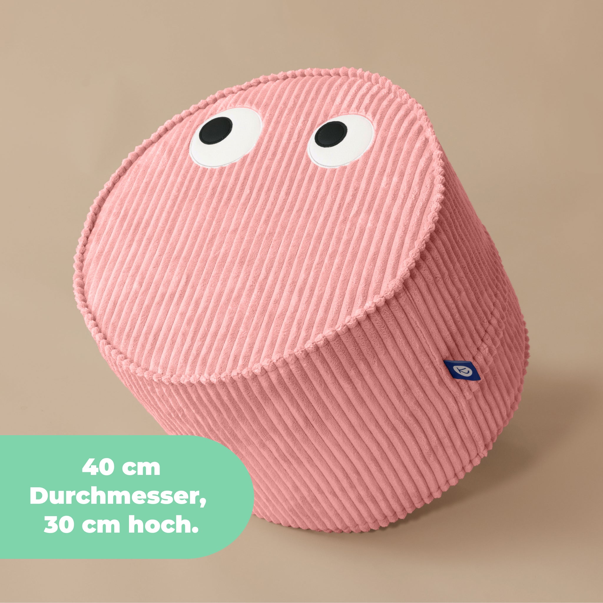 Pouf "Mike" – Dusty Rose