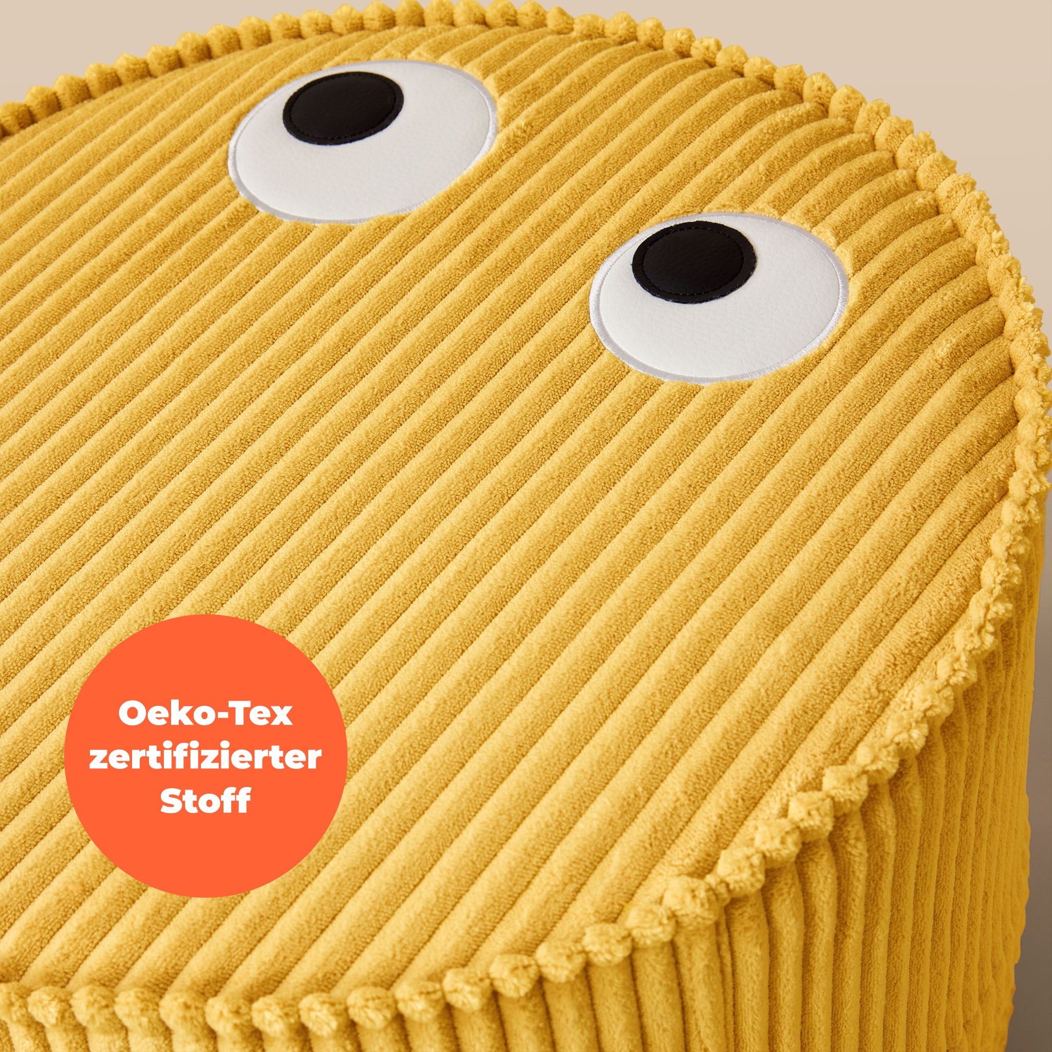 Pouf "Mike" – Sunflower Bloom