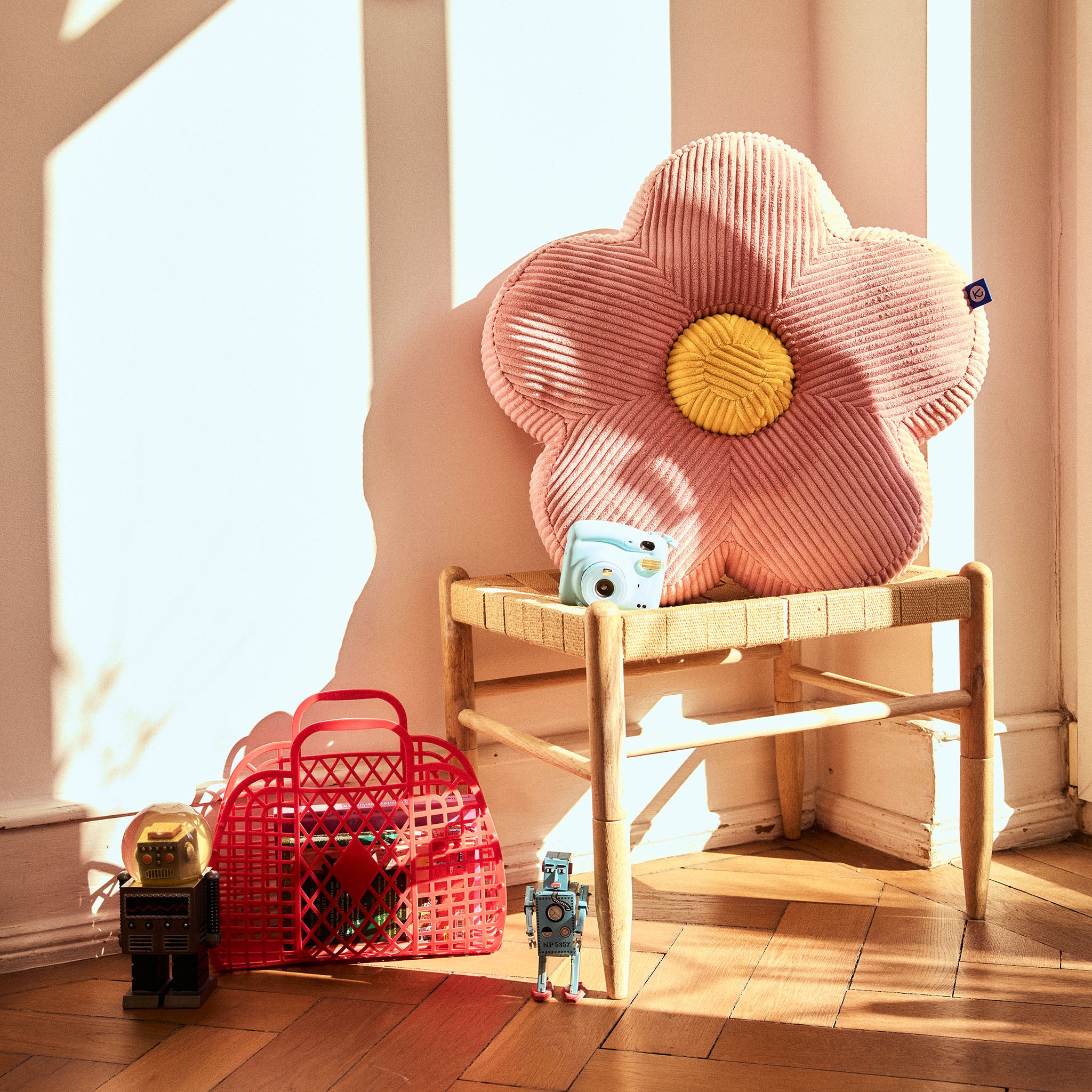 Kissen "Flower" – Dusty Rose